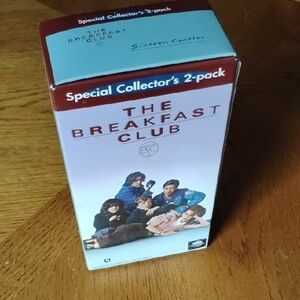Vintage 2 Pack VHS Breakfast Club & 16 Candles